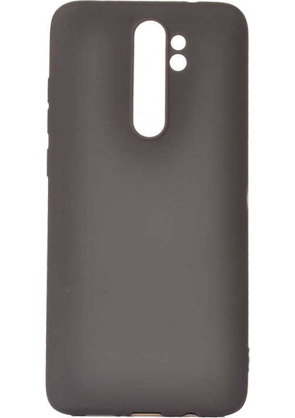 - Xiaomi Redmi Note 8 Pro - Kılıf Mat Soft Premier Silikon Kapak - Siyah