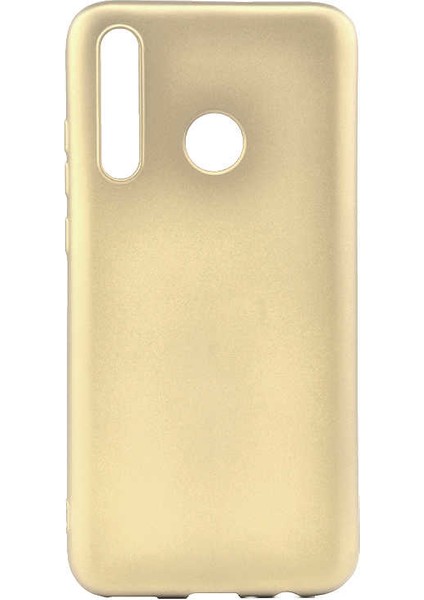 - Huawei Honor 20 Lite - Kılıf Mat Soft Premier Silikon Kapak - Gold - T11173