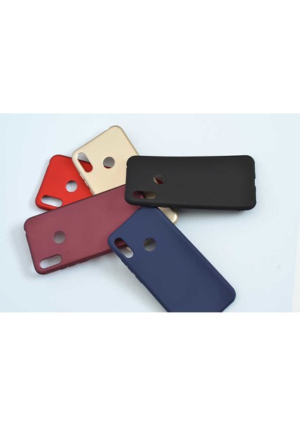 Huawei Y6S 2019 Kılıf Yumuşak Dokulu Soft Esnek Ince Mat Renkli Lüks Premier Silikon Kapak