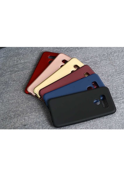 Lg Q60 Kılıf Yumuşak Dokulu Soft Esnek Ince Mat Renkli Lüks Premier Silikon Kapak