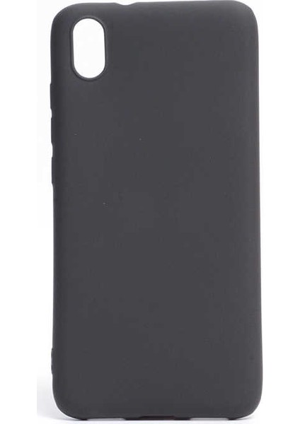- Xiaomi Redmi 7A - Kılıf Mat Soft Premier Silikon Kapak - Siyah - T9658