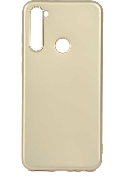 - Xiaomi Redmi Note 8T - Kılıf Mat Soft Premier Silikon Kapak - Gold - T11011