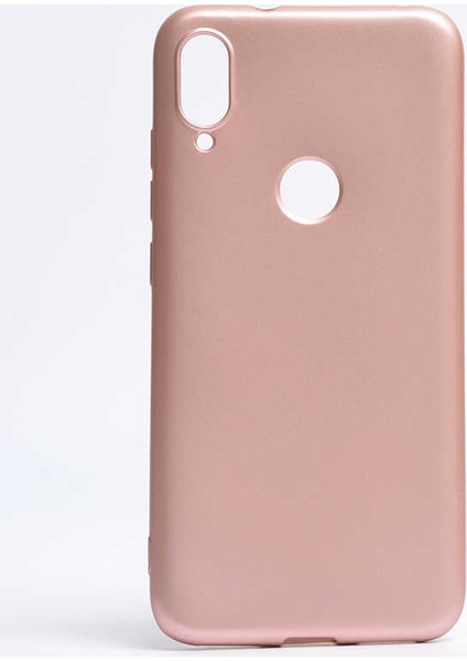 - Xiaomi Mi Play - Kılıf Mat Soft Premier Silikon Kapak - Rose Gold