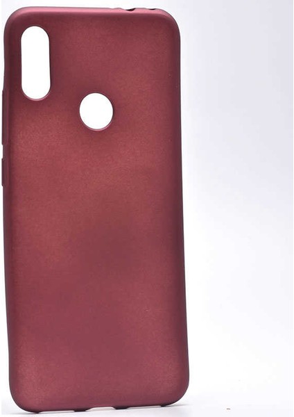 - Xiaomi Redmi Note 7 - Kılıf Mat Soft Premier Silikon Kapak - Mürdüm - T7363