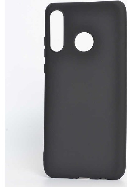 - Huawei P30 Lite - Kılıf Mat Soft Premier Silikon Kapak - Siyah - T7866