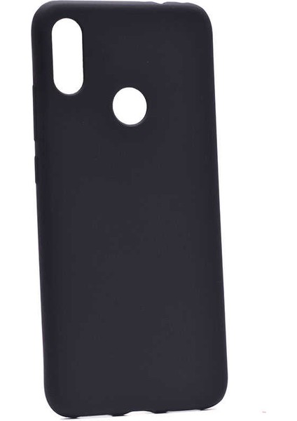 - Xiaomi Redmi Note 7 - Kılıf Mat Soft Premier Silikon Kapak - Siyah