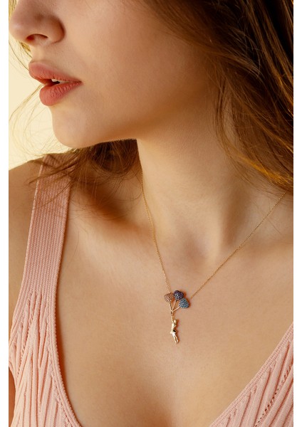 Milet 14 Ayar Balon Kolye