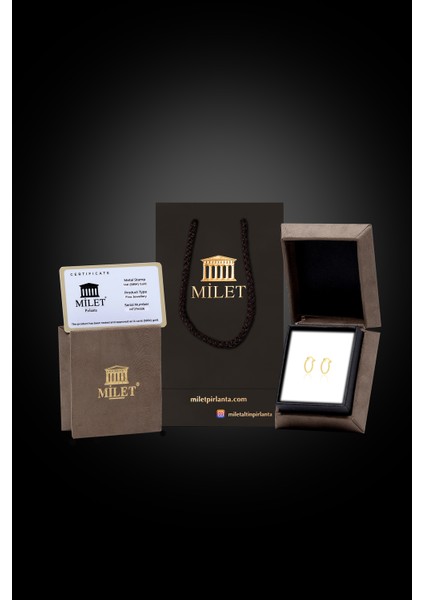 Milet Mini Burgu Küpe
