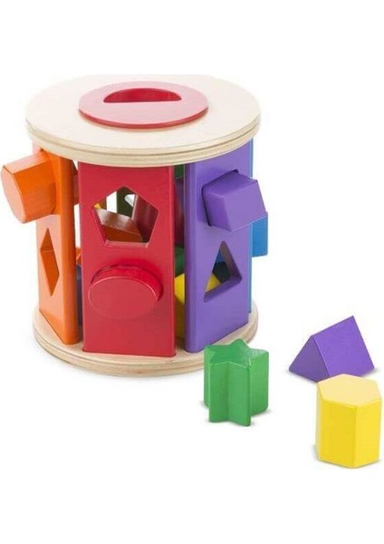 Melissa And Doug Döndür Eşleştir Şekil Bulmaca