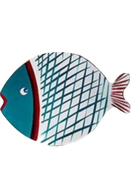 Balık Tasarım El Boyama Supla Model 4