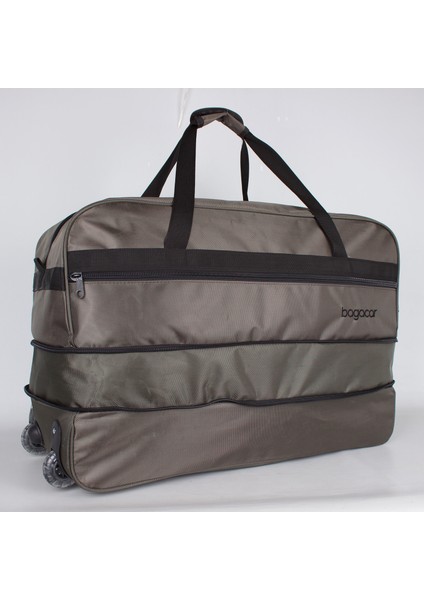 Tekerlekli Genişleyebilir Kabin Boy Seyahat Valizi Gri fırsatları