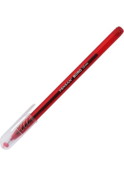 Tükenmez Kalem 2270 Büro 1.0 mm 25'li Kırmızı