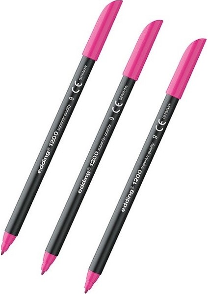 1200 Grafi̇k Kalemi̇ Pembe 3 Adet