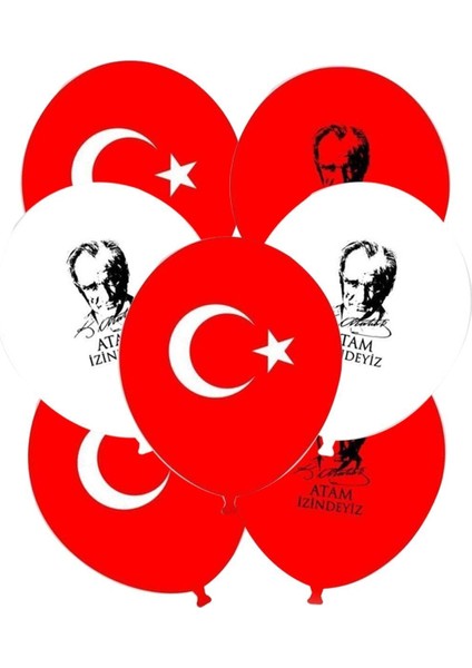 23 Nisan Süsleme "3" ( Ipli Bayrak, Çıtalı Bayrak, Balon, Krapon Kağıdı, Parabandı ) fırsatları
