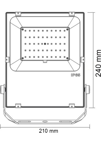 Nn 50W LED Projektör (Beyaz)