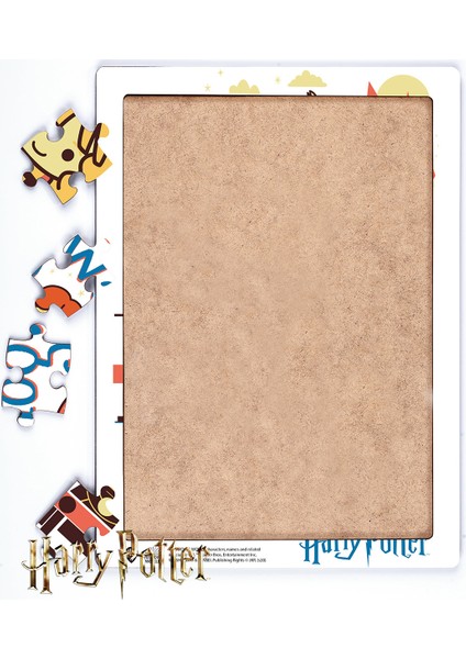 Harry Potter - Back To Hogwarts Ahşap Puzzle 35 Parça Lisanslı Ürün