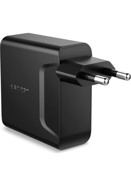 Steadiboost 48W Hızlı Şarj Cihazı (USB-C PD 3.0 30W + Quick Charge 3.0 18W) iPhone / Android / Macbook Şarj Adaptörü Black F211 - 000AD24973