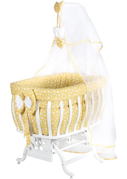 Fiyonklu Yıldız Beşik 60 x 90 cm