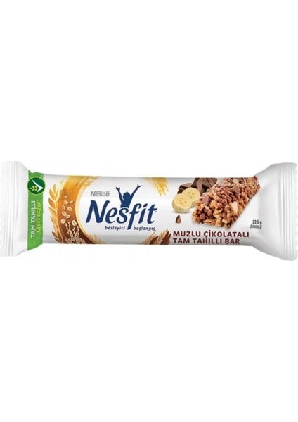 Nestle Nesfit Muzlu Çikolatalı Tam Tahıllı Bar 23,5 gr