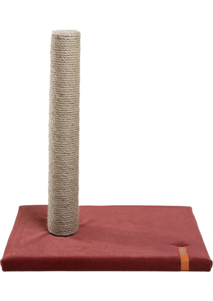 Kırmızı Catnipli Dikdörtgen Kedi Tırmalama Tahtası Minder Yüzey