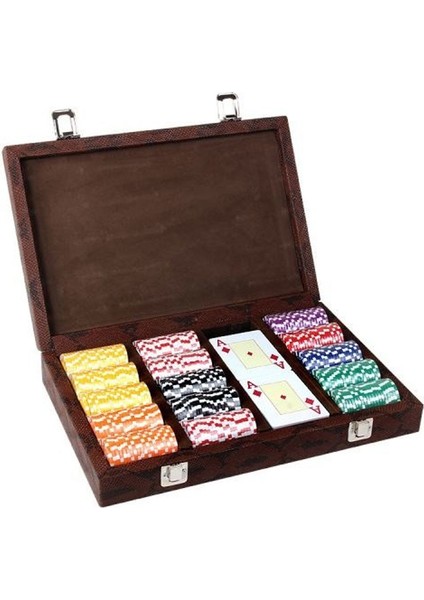 Deri Çanta Poker Çipi 400 Lük modelleri