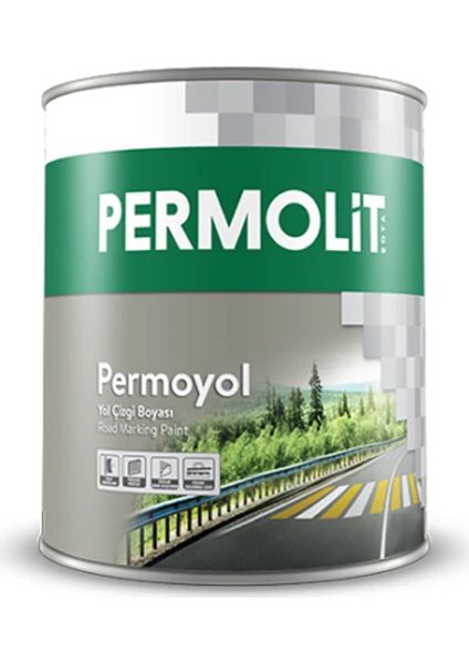 Permoyol Yol Çizgi Boyası Beyaz 3.5kg