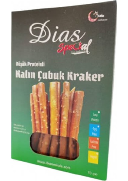 Düşük Proteinli Çubuk Kraker 70 gr