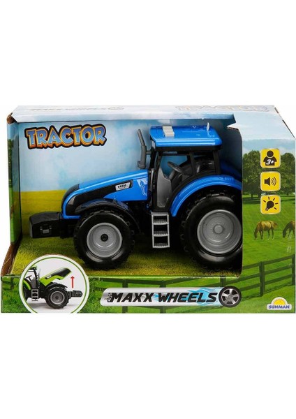 02680 Maxx Wheels Sesli ve Işıklı Traktör 18 cm