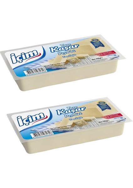Taze Kaşar Peyniri 700 gr 2'li