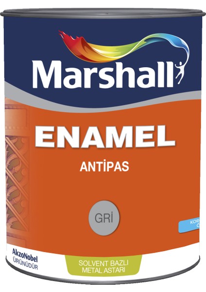 Enamel Antipas Gri 2.5lt