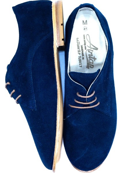 Süet Deri Kösele Taban Bayan Kundura