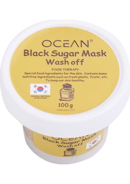 Black Sugar Mask Wash Off Soft Scrub