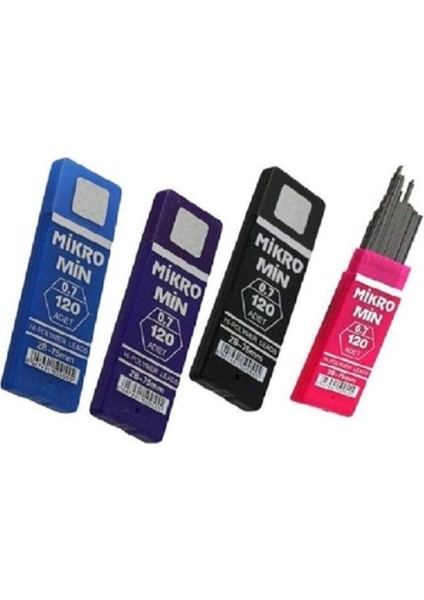 120'LI Uç 07 mm 4 Paket 75 mm