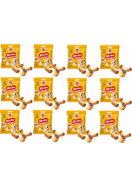 Markies Orijinal Köpek Ödül Bisküvisi 150 gr (12 Adet)
