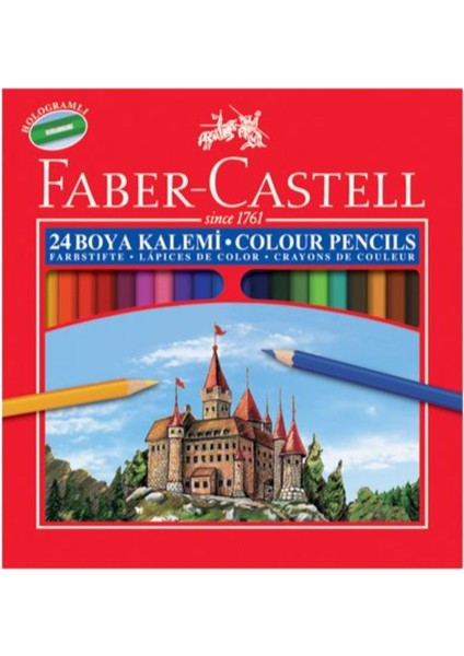 Kuru Boya Seti 24 Renk Uzun Boy Kalemler ile Yaratıcılığınızı Keşfedin