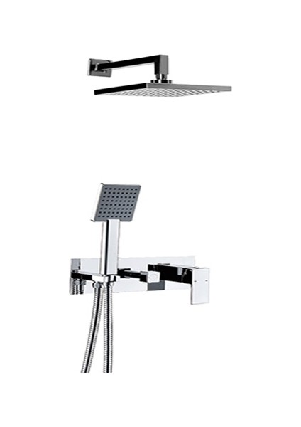 Silver Ankastre Banyo Batarya Seti 851141