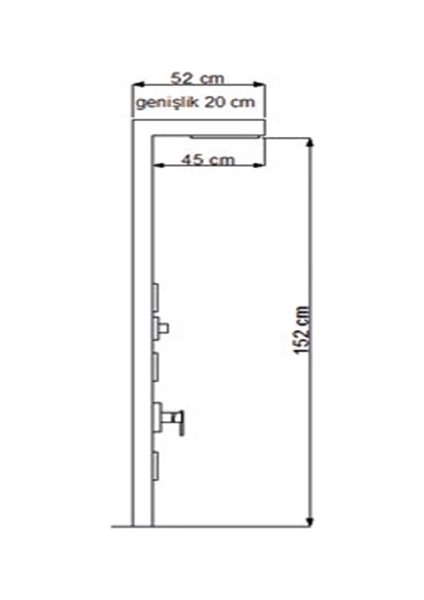 Idea Duş Paneli Parlak Krom 440494 fiyatları