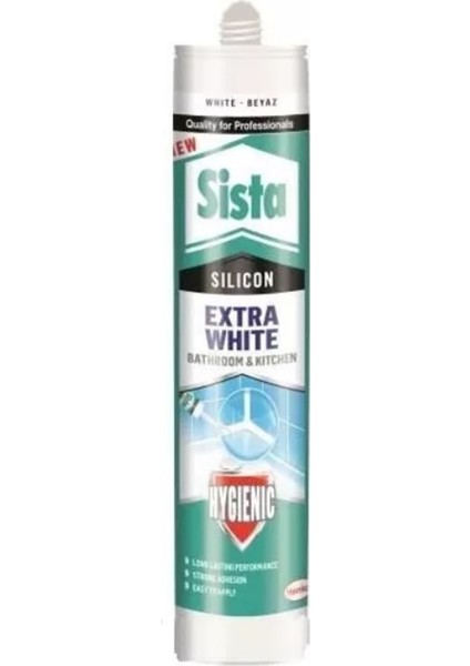 Sista Extra White Hygienic Silikon 280 ml