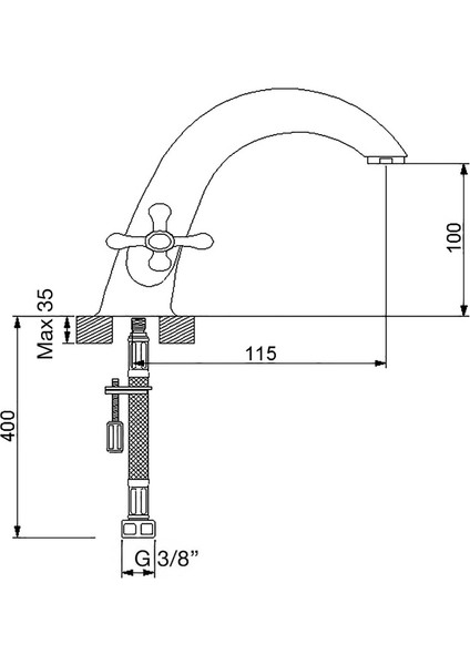 Nostalgic Lavabo Bataryası 290521 fiyatları