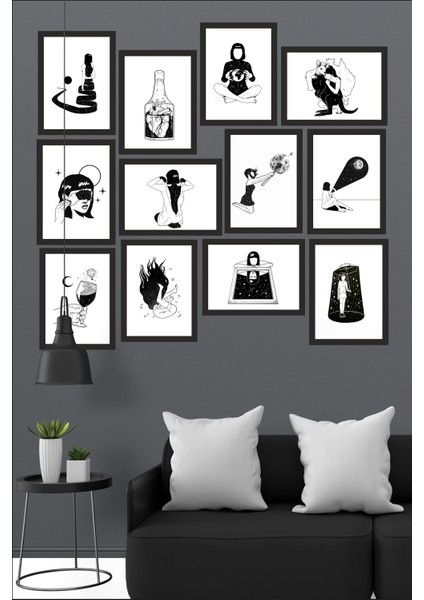 Minimalist Tablolar Duvar Tabloları Dekoratif Tablolar Salon Tabloları