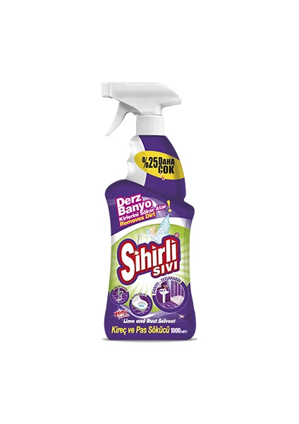 Sihirli Sıvı Banyo Derz Klasik Temizleyici 750 ml