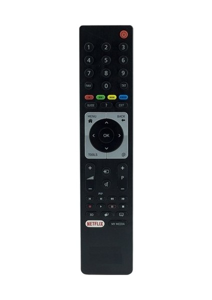 Arçelik-Beko Netflix-Pıp Tuşlu LCD LED Tv Kumandası