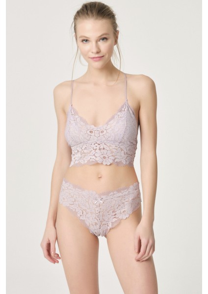 Soft Lila Gipeli Bralet fırsatları