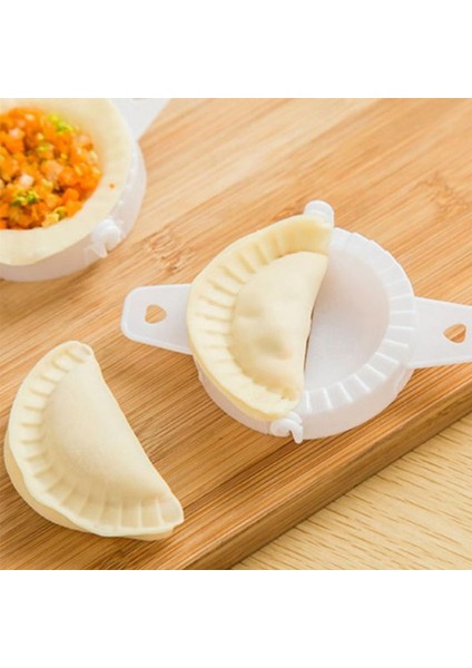 3'lü Çiğ Börek Kurabiye Hamur Işi Ravioli Kesme Kalıbı Aparatı