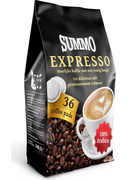 Espresso 250 gr Pod Kahve 36'lı Paket