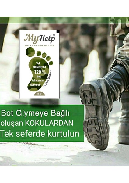 My Help Bot Koku Giderici Toz 1 Kutu 70 Adet Tek Kullanımda 120 Gün Etkili