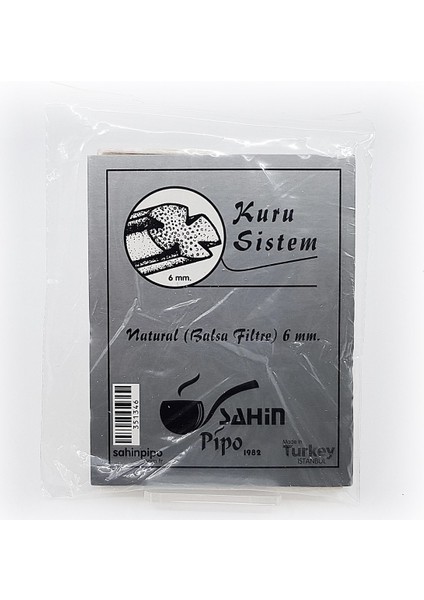 Balsa Filtre 6mm 34LÜ Paket