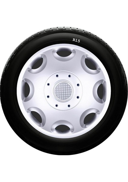 Sks Alfa Romeo Jant Kapağı 15 Inc Kırılmaz 1 Takım 4 Adet NO:300