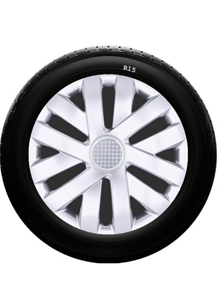 Sks Alfa Romeo Jant Kapağı 15 Inc Kırılmaz 1 Takım 4 Adet NO:315