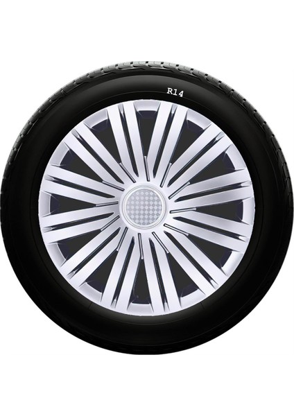 Sks Peugeot Jant Kapağı 14 Inc Kırılmaz 1 Takım 4 Adet NO:200